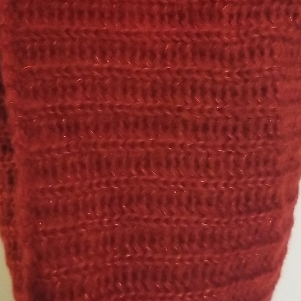 Red Infinity Scarf - Picture 3 of 4